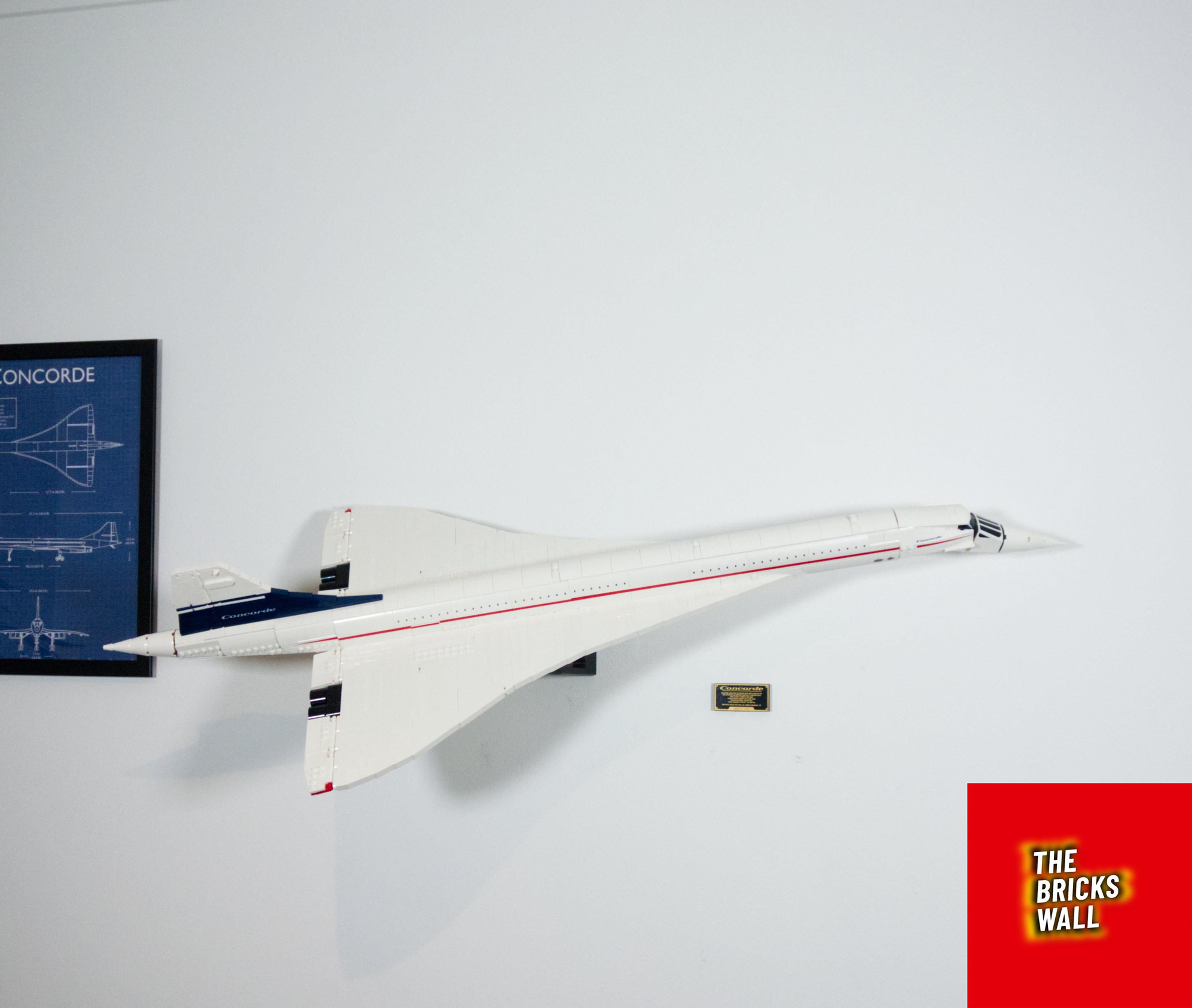 Concorde 10318 סטנד לגו לקיר דגם