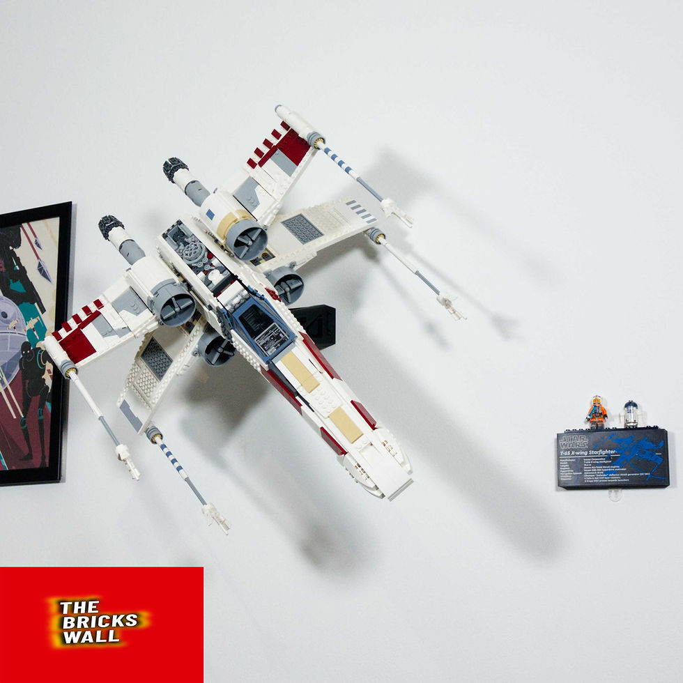 תמונה ממוזערת: X-Wing Starfighter™ 75355 סטנד לגו לקיר דגם