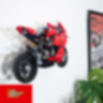 Ducati Panigale V4 R 42107 סטנד לגו לקיר דגם