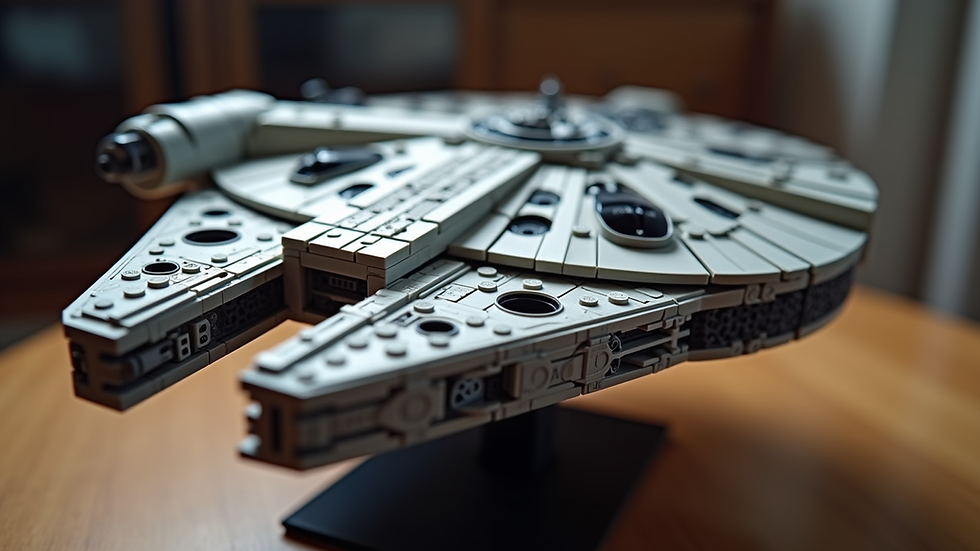 סטנדים ללגו מלחמת הכוכבים: עיצוב ותצוגה