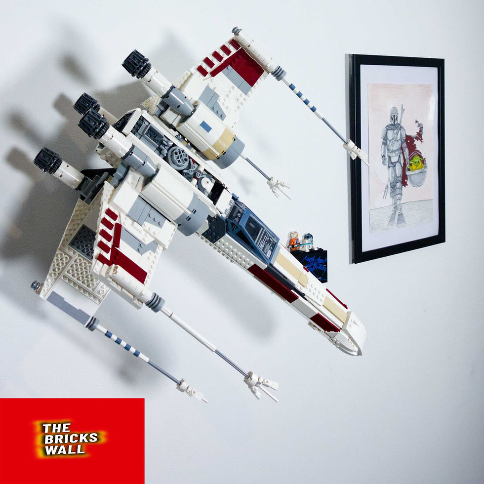 תמונה ממוזערת: X-Wing Starfighter™ 75355 סטנד לגו לקיר דגם