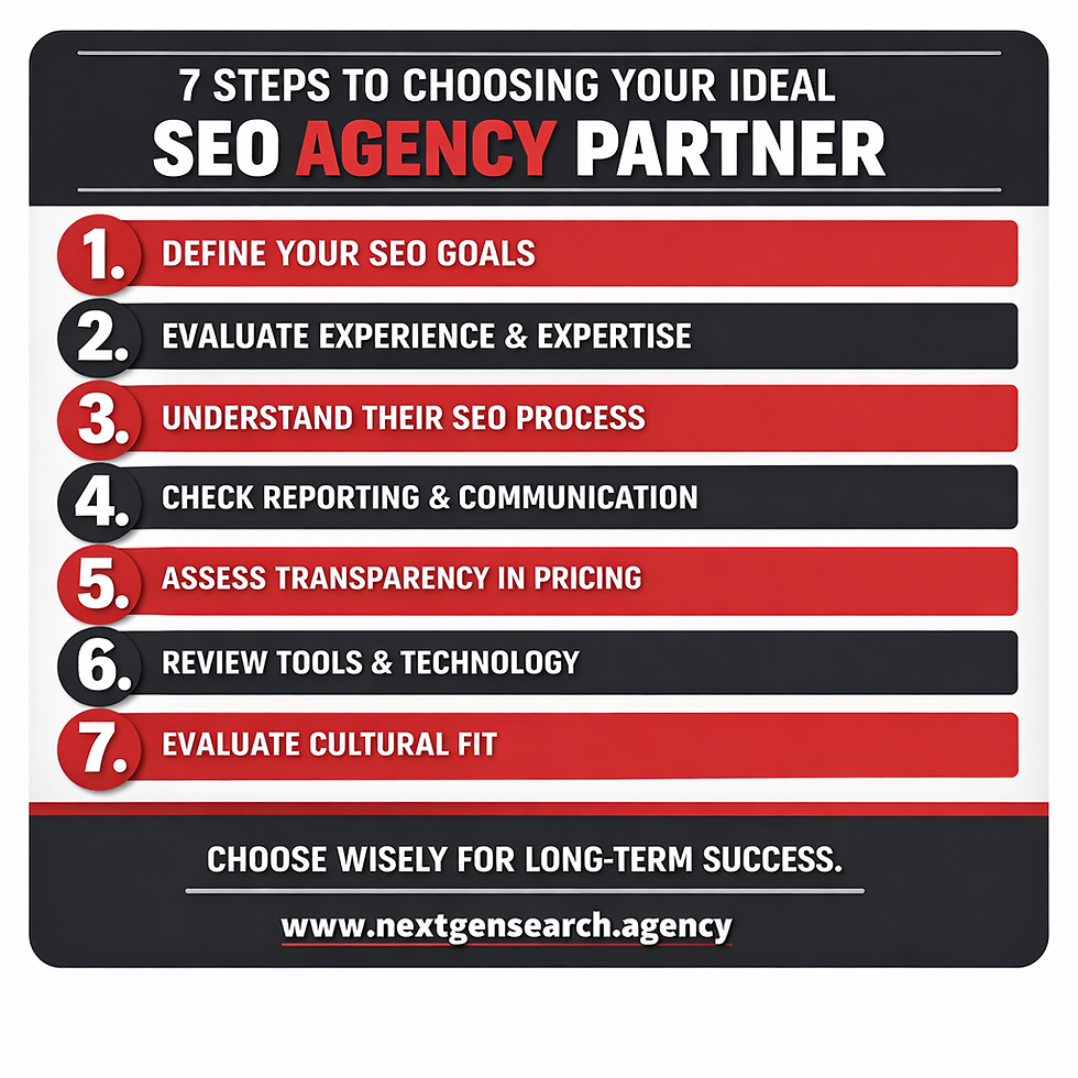 How to Choose your Ideal SEO Agency Partner