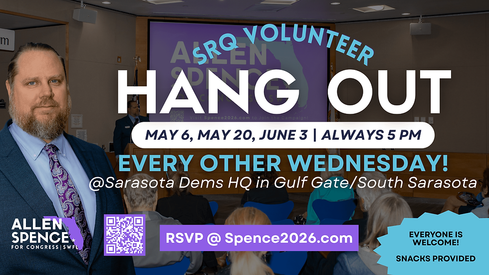 SRQ Volunteer Hang Out