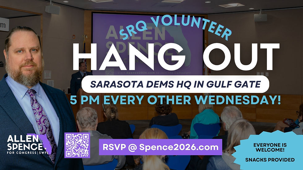 SRQ Volunteer Hang Out