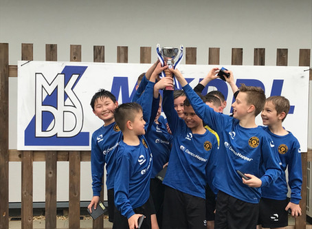 MKDDL Cup Winners U10's Falcons