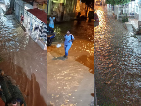 ¿Cuántas familias afectadas dejó el desbordamiento del río Manzanares en Santa Marta?