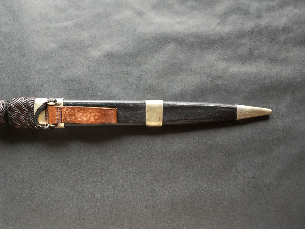 Thumbnail: Vintage Scottish dirk sheath