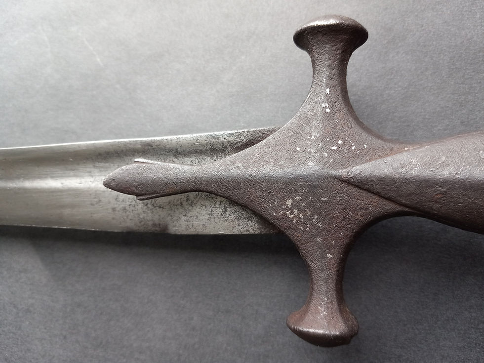 Thumbnail: Tulwar talwar sword crossguard