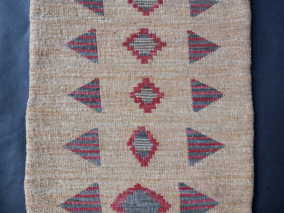 Thumbnail: Native American flat twined bag from the Columbia Plateau