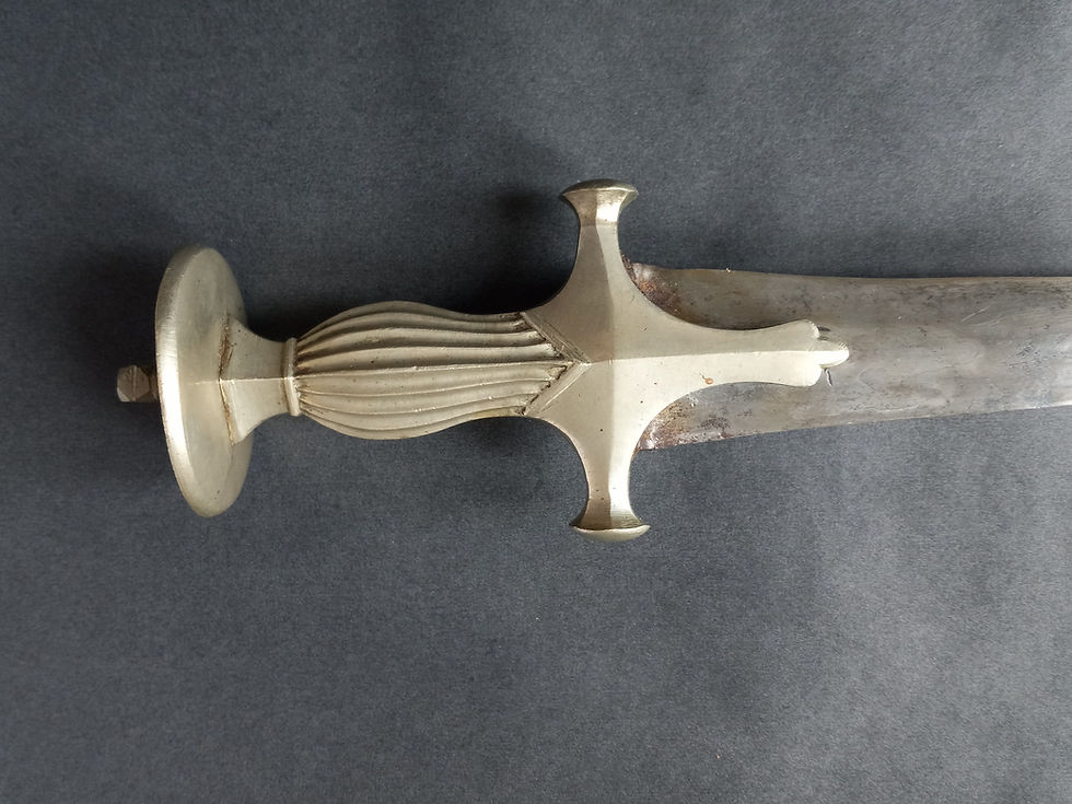 Thumbnail: Indian sword straight blade