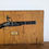 Thumbnail: Vintage Folk Art Pistol Original Painting on Wooden Board