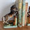 Thumbnail: Vintage China Jumping Horse Book Ends