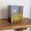 Thumbnail: Folk Art Vintage Hand Painted Wooden Box