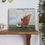 Thumbnail: Vintage Folk Art Nautical Original Painting on Wooden Board