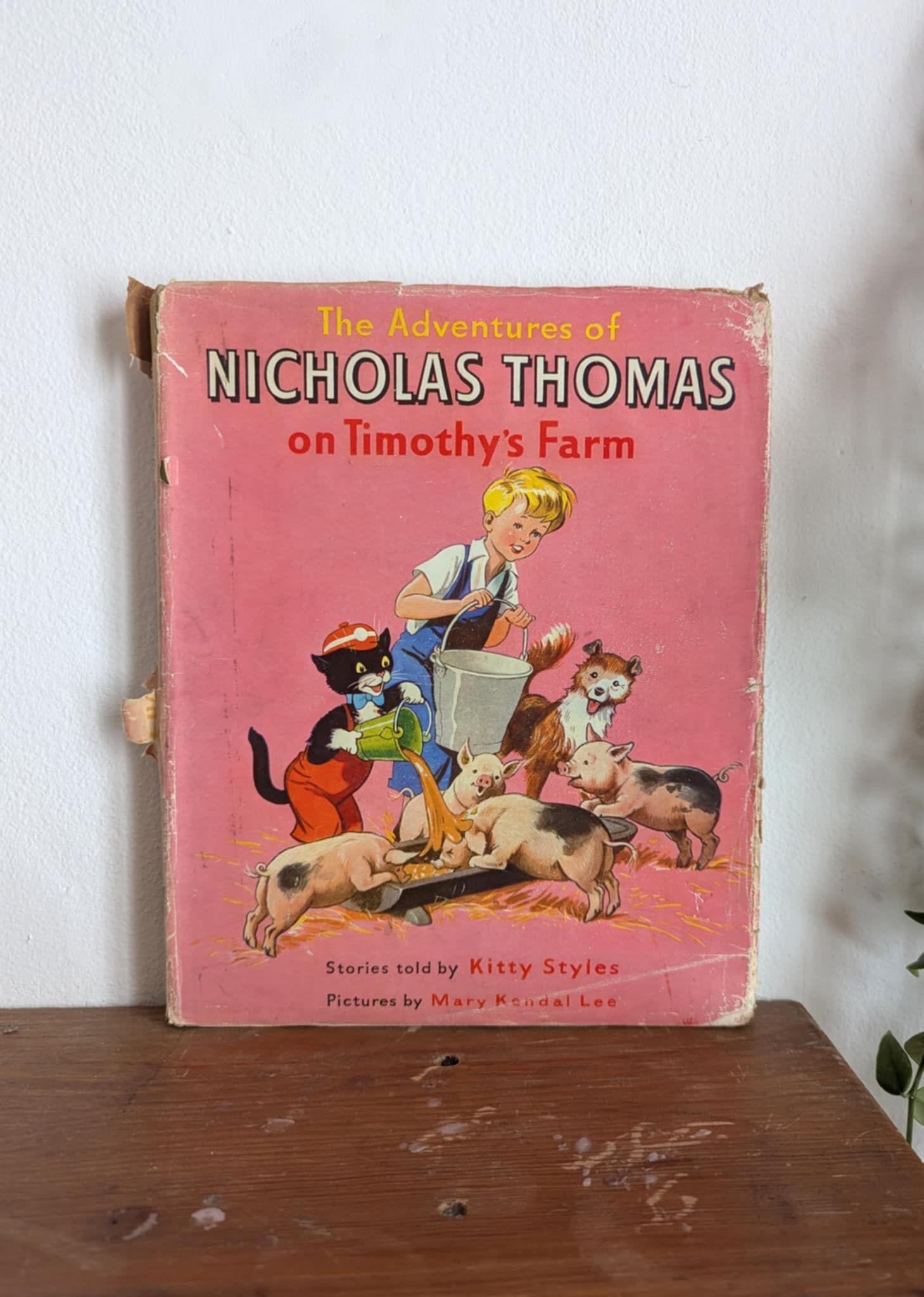 The Adventures of Nicolas Thomas on Timothy's Farm Vintage Book