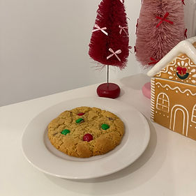 M&M cookie
