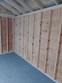 2x4 16" On Center walls shed Bedford Moneta Roanoke Lynchburg Appomattox Richmond Blacksburg Virginia Raleigh Greensboro