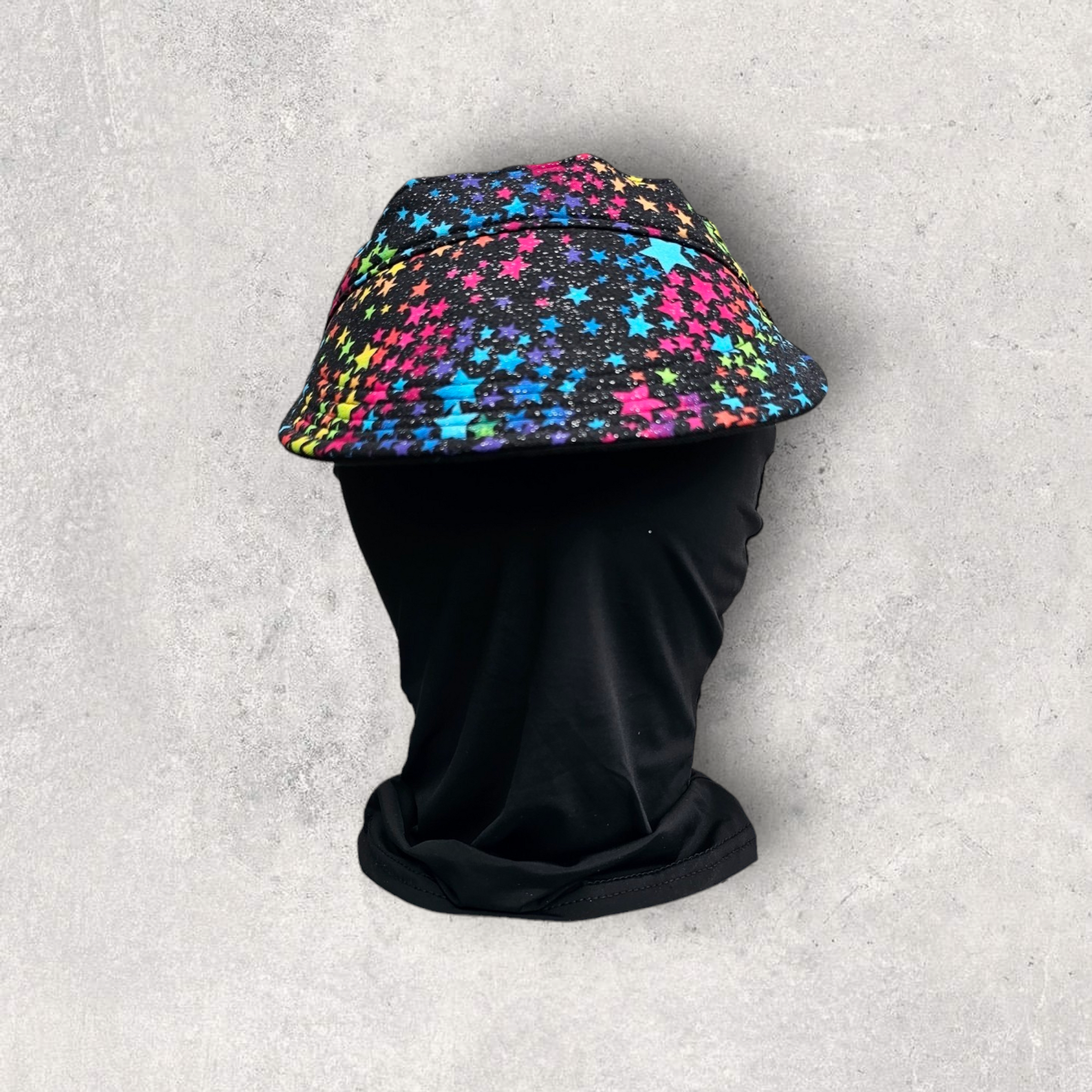 Neon Stars Sun Visor Snapback