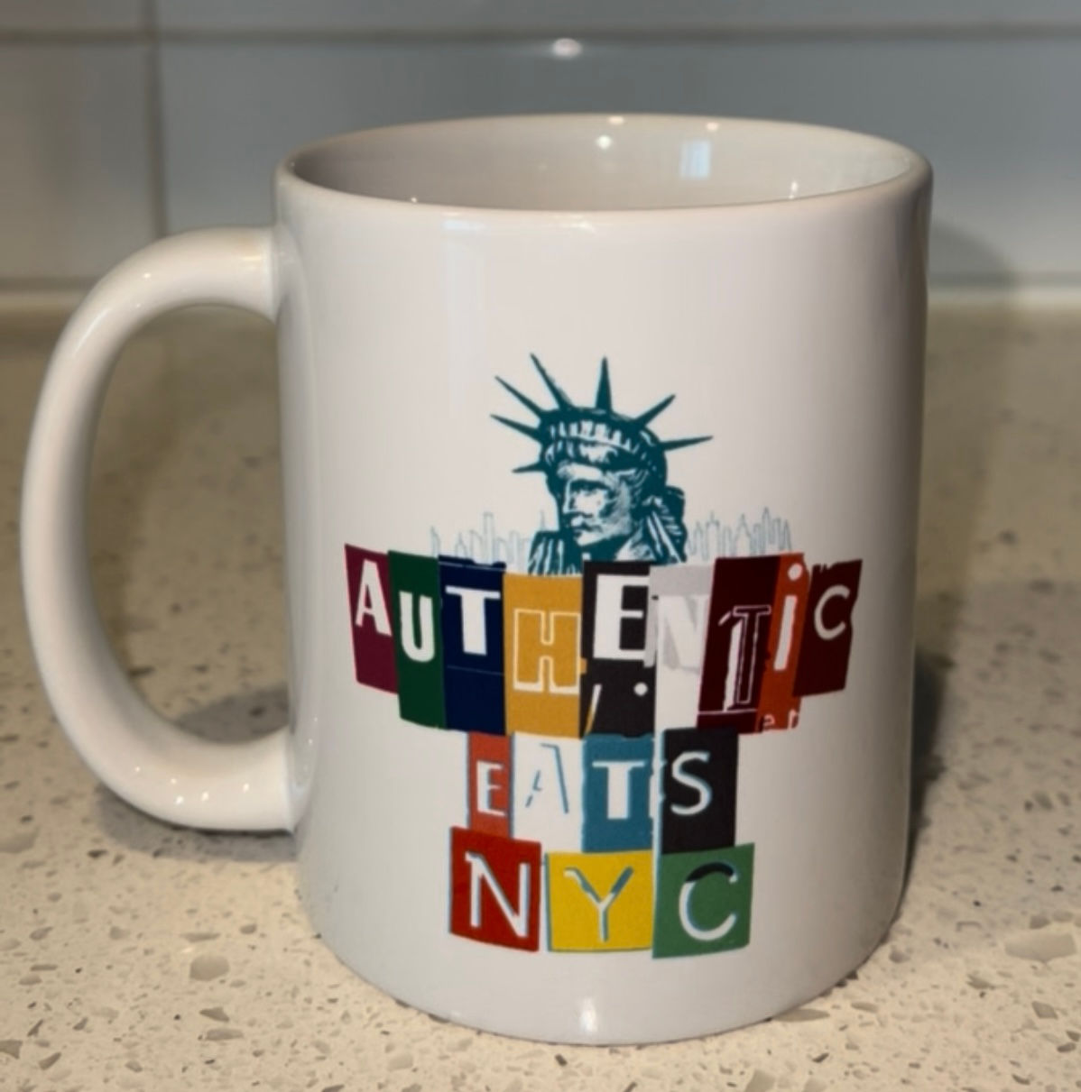 Authentic Eats NYC Logo Coffee Mug 8oz