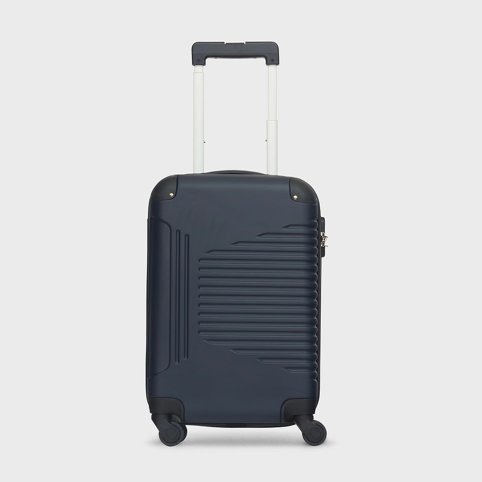 Navy Blue Suitcase