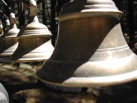 Bronze temple bells