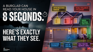 What a burglar sees in 8 seconds