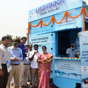 Smart City Vizag gets the ‘World’s First Mobile Water from Air Kiosk and Water Knowledge Centre'