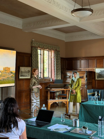 Fawzia Koofi and Dr Elisabeth Kendall
