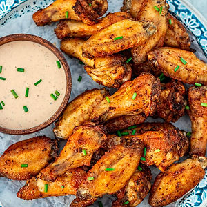 6 Oven Roasted Flavored Wings