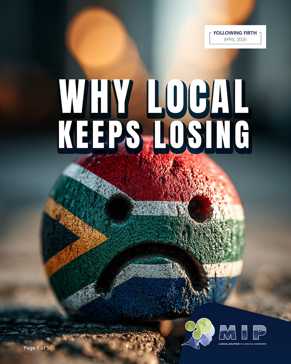Why local keeps losing