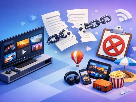 Why a No Contract TV Subscription Wins