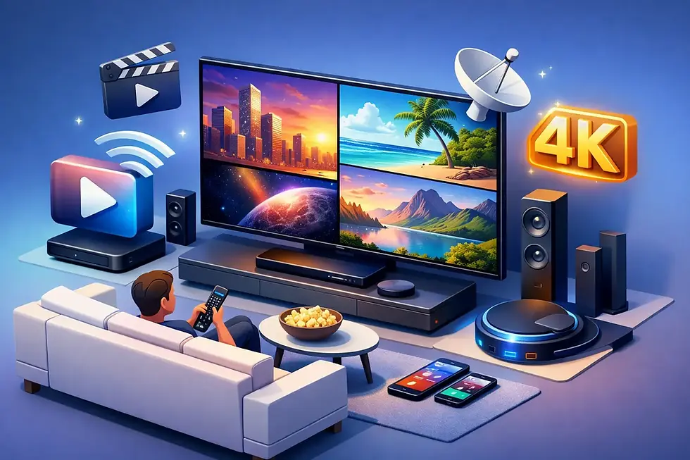 Guide to 4K IPTV Channels for Better Home TV