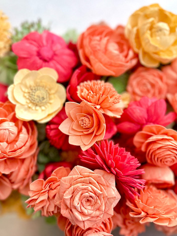 Tinted Rode Florist, Wedding, Wood flowers, bridal, floral, Rhode Island