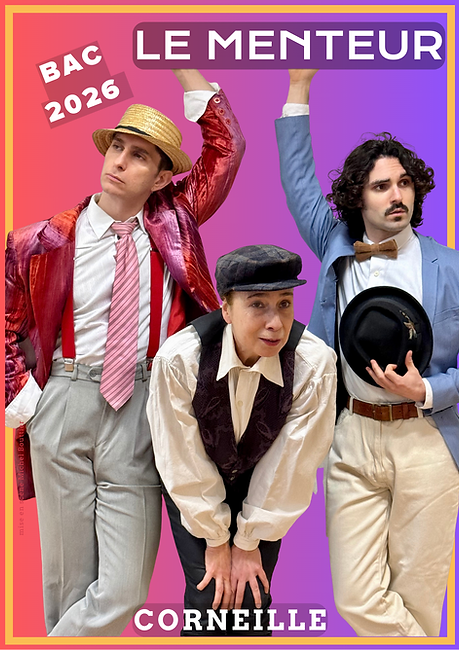 Le Menteur au théâtre Espace Marais