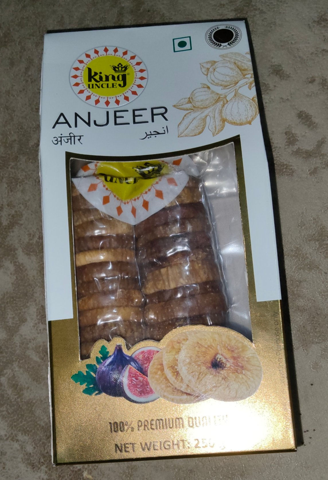 King Uncle - Anjeer Golden Black 250g