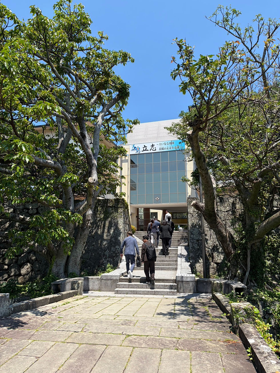 学校訪問 in 五島