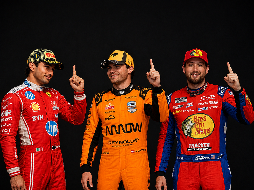 F1, IndyCar, and NASCAR Wrap-ups