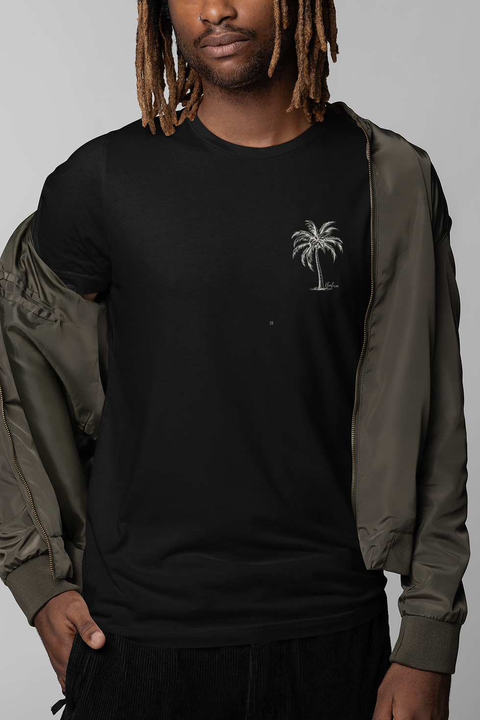 CAMISETA ALGODÃO PERUANO Coqueiro Bahia