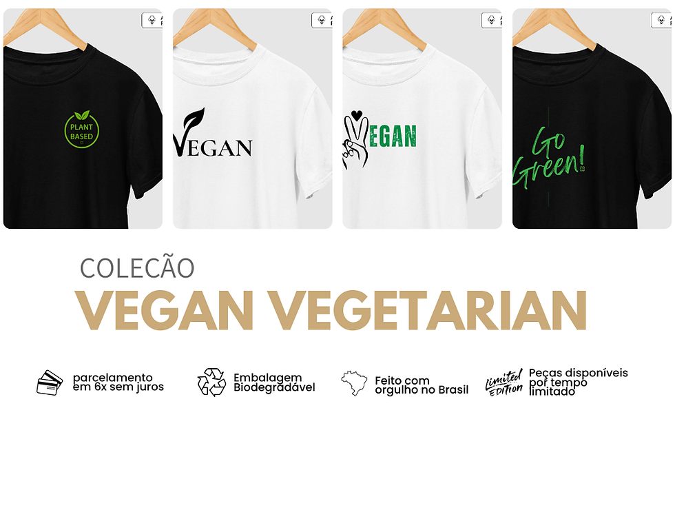 COLEÇÃO VEGAN VEGETARIAN