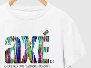 camiseta Axé, fitinhas do Bonfim