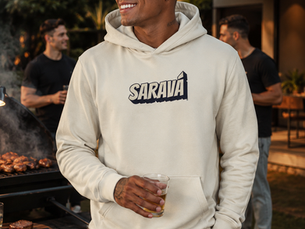 Hoodie Moletom 'SARAVÁ' Slim