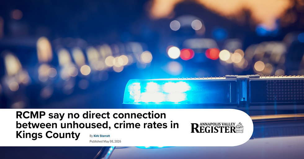 Public Safety and Facts: RCMP Clarify Crime Rates and the Unhoused in Kings County