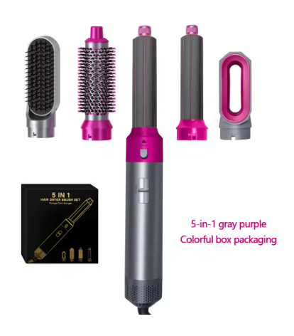 Thumbnail: Professional 5-in-1 Hair Dryer Electric Hair Brush