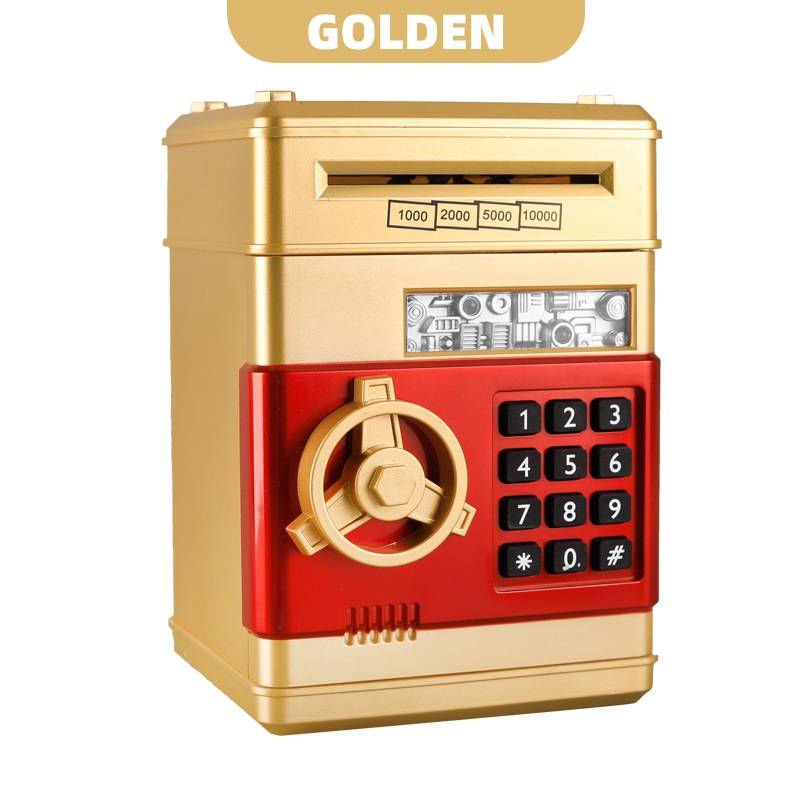 Thumbnail: Electronic Piggy Bank ATM Password Money Box Cash Coins Saving Box ATM Bank