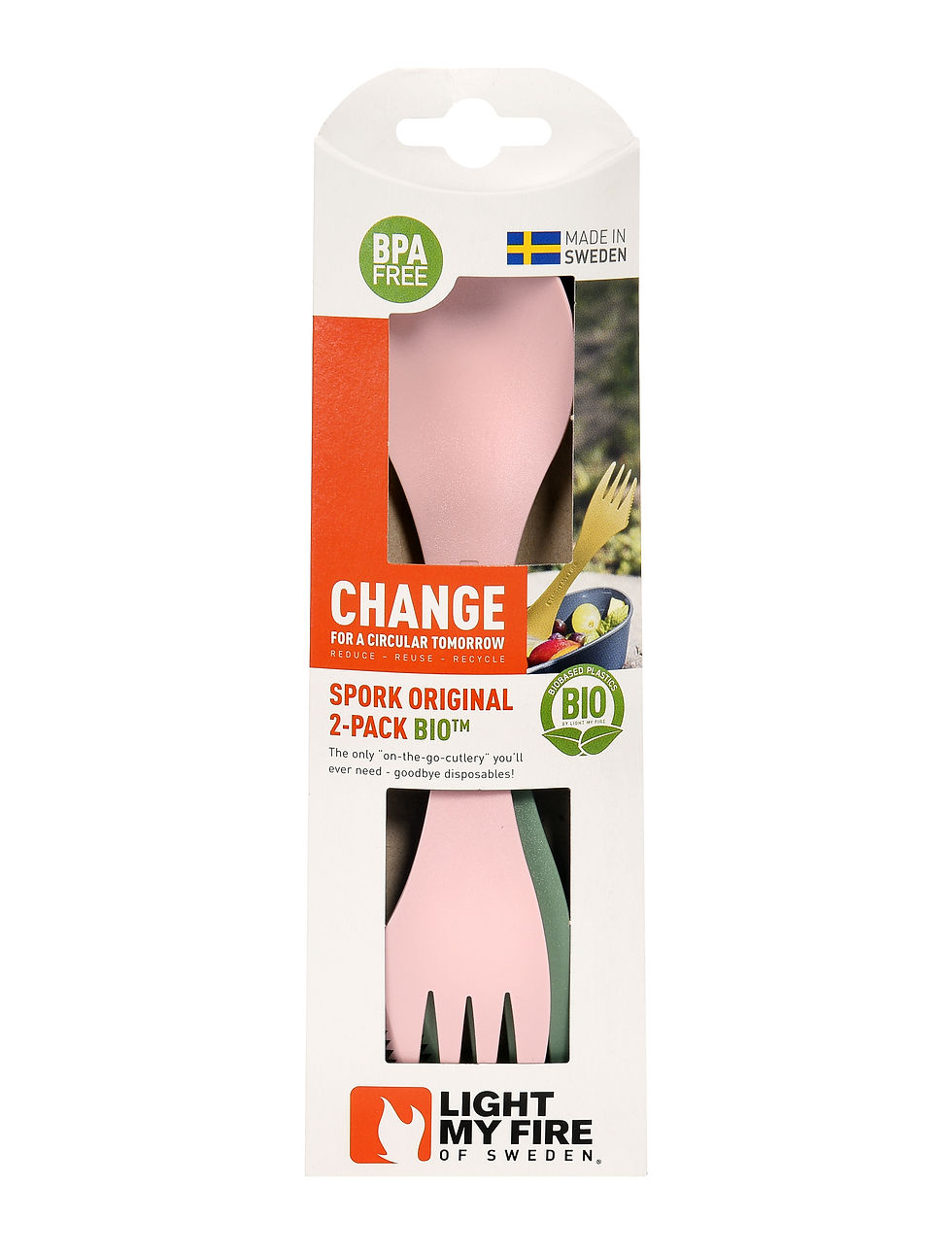 Thumbnail: Light My Fire Spork Original BIO Pin Pack of 2
