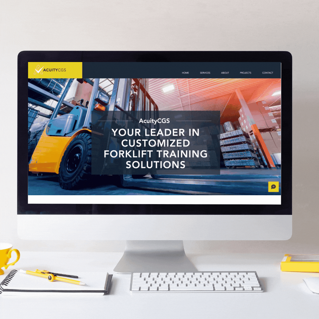 Acuity CGS Website and Brand Design