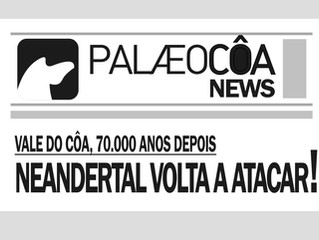 Neandertais da Cardina nas notícias