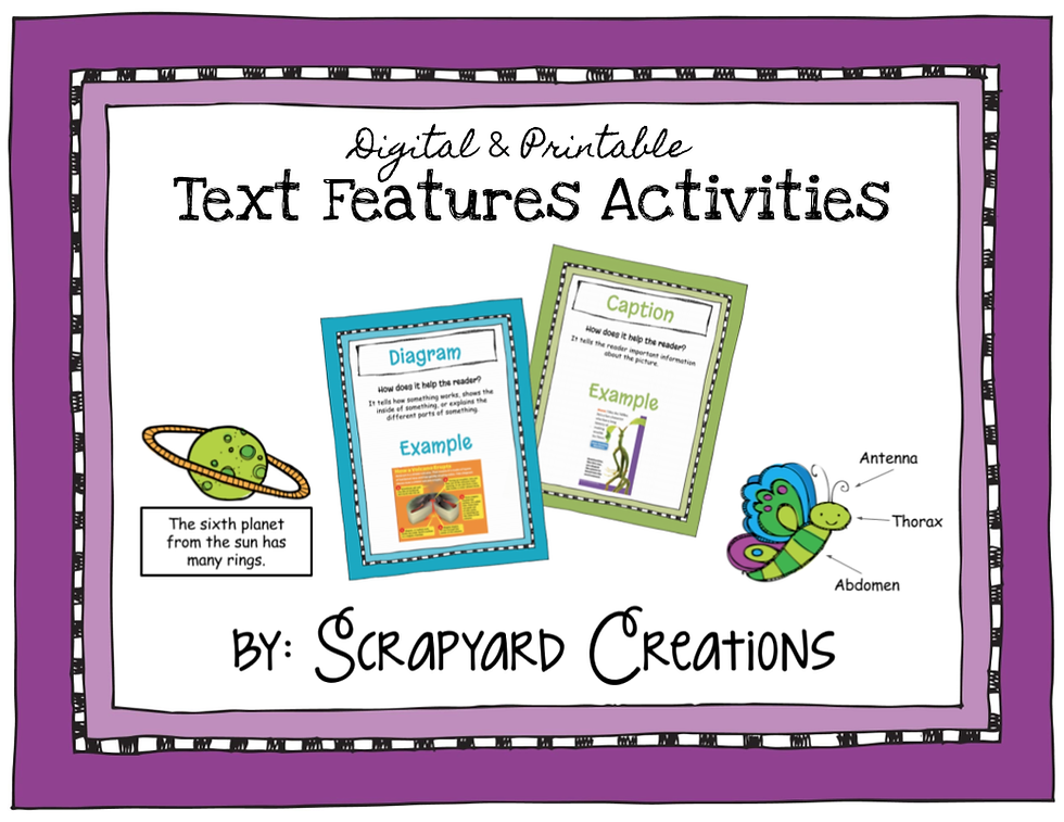 Text Features Book