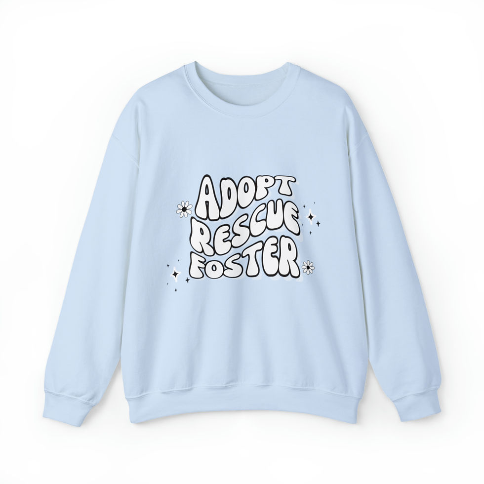 Thumbnail: adopt don't shop sweatshirt 