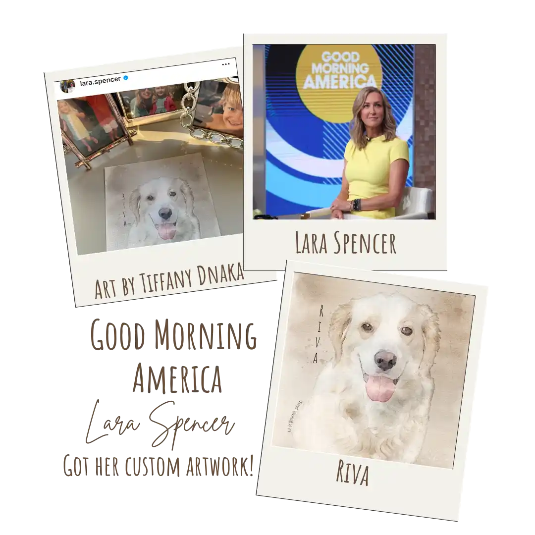 Famous Pet Portrait Lara Spencer 